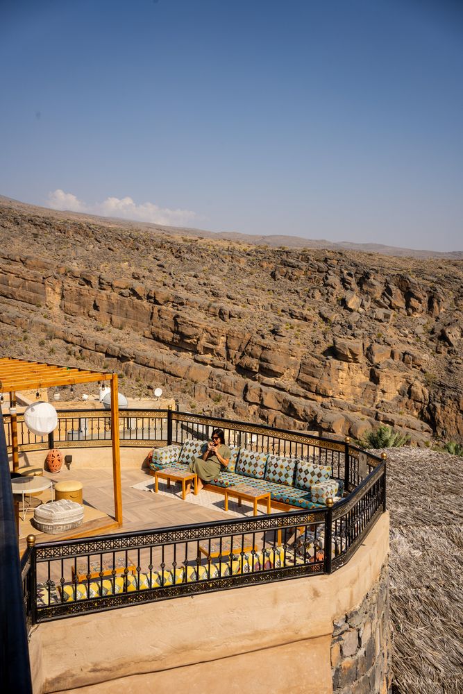 Misfat al Abreyeen halwa cafe oman