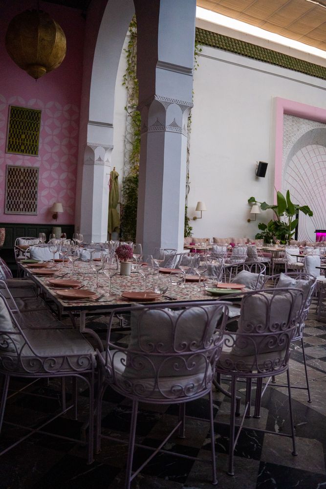 Restaurant Jardin du Lotus Marrakech Maroc