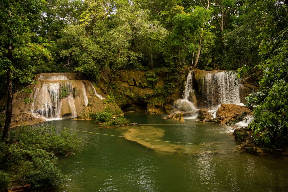Palenque Cascades Mexique