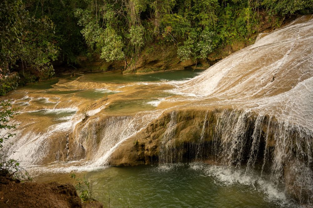 Palenque Cascades Mexique