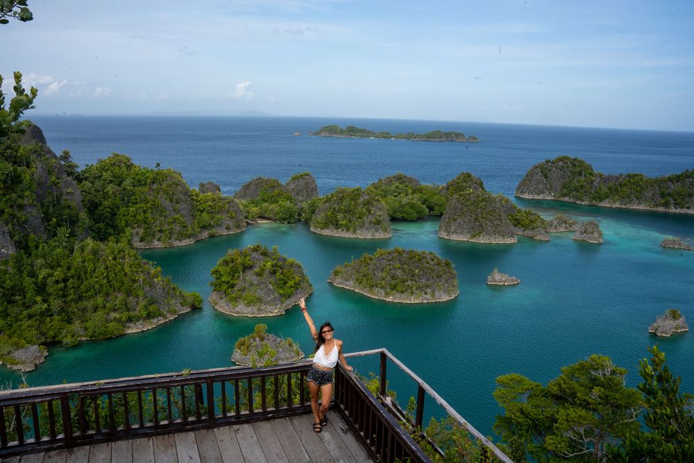 Vue depuis Piaynemo Raja Ampat Indonésie Papouasie Occidentale conseils guide