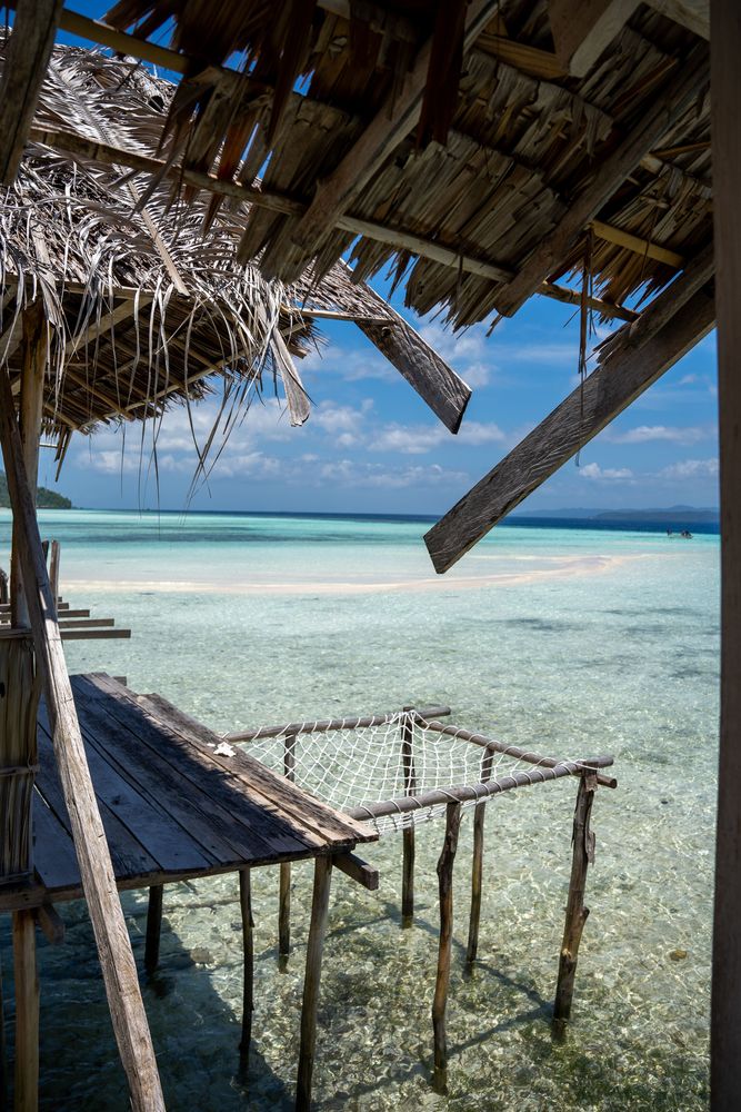 Banc de Sable à Kri Island aux Raja Ampat Indonésie Papouasie Occidentale conseils guide itinéraire