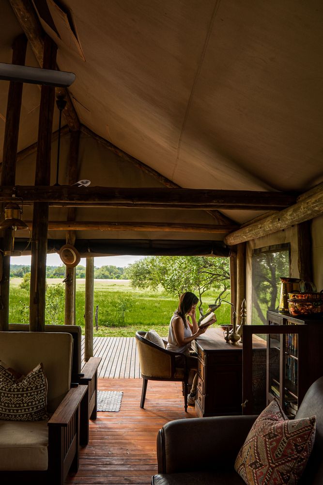 Rhino Post Walking Safari Parc Kruger Afrique du Sud Safari