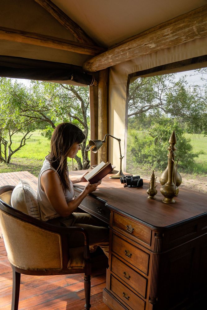 Rhino Post Walking Safari Parc Kruger Afrique du Sud Safari