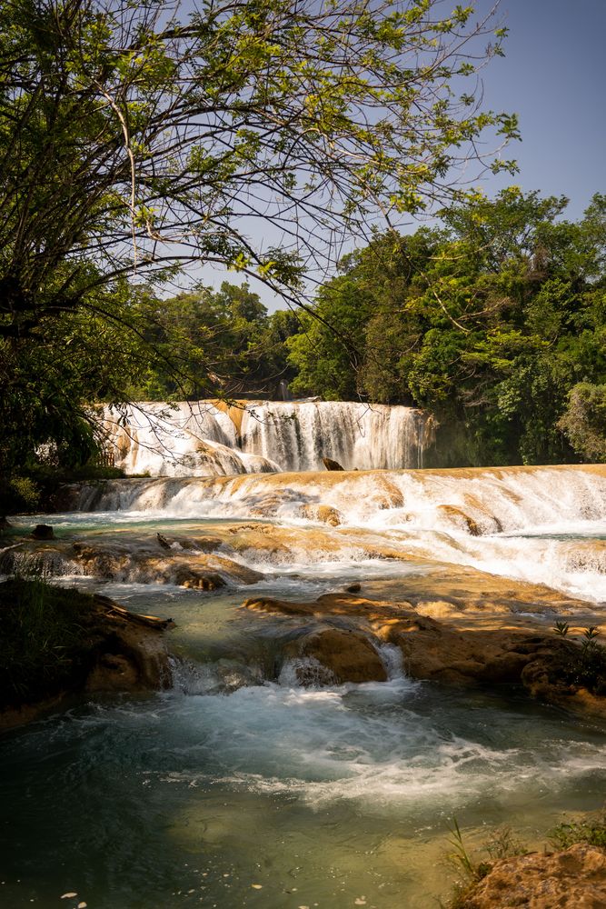 Palenque Cascades Mexique