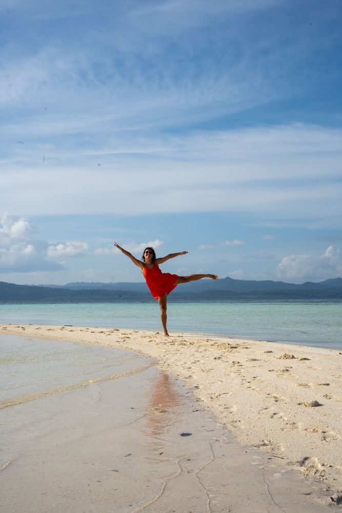 Banc de Sable à Kri Island aux Raja Ampat Indonésie Papouasie Occidentale conseils guide itinéraire