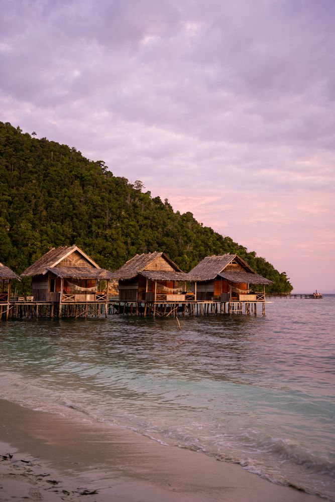 Raja Ampat Indonésie Papouasie occidentale conseils Kri Island Bungalow sur pilotis