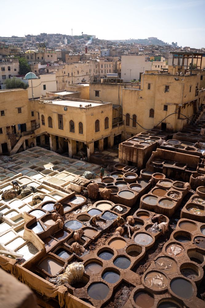 Tannerie Fès Maroc