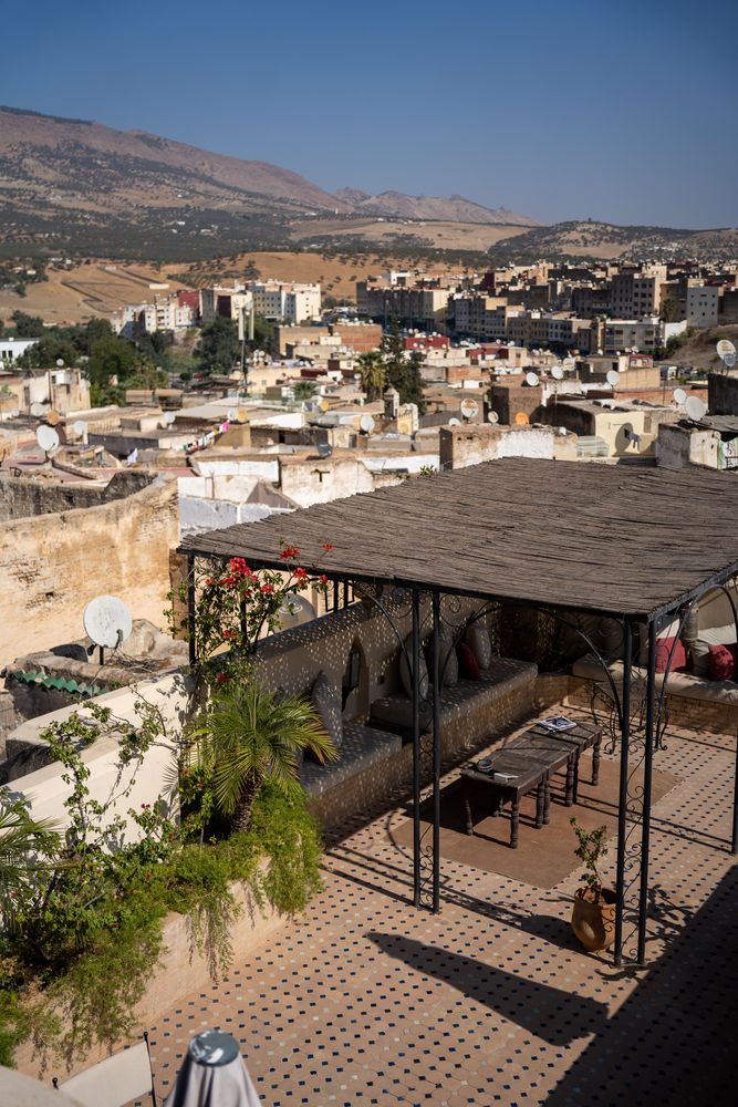 Fès Maroc Rooftop