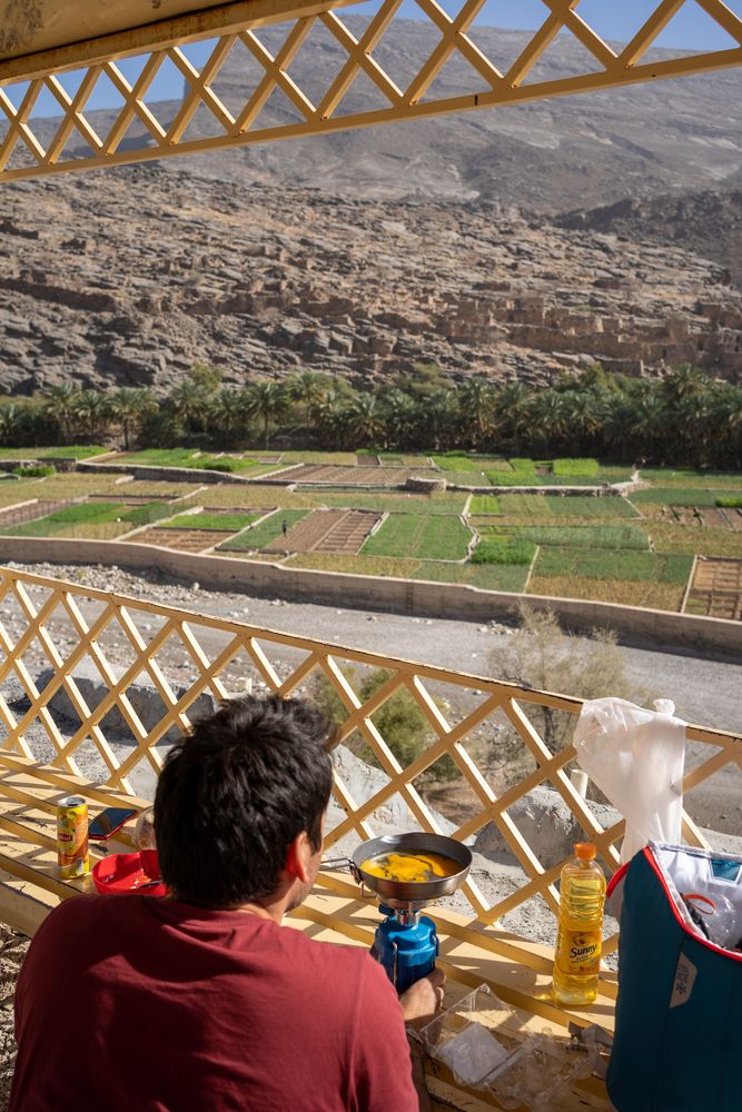 wadi ghul oman djebel shams village abandonné Oman