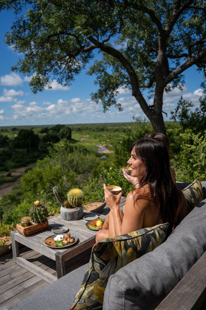 Déjeuner Klaserie Drift Parc Kruger Afrique du Sud Safari