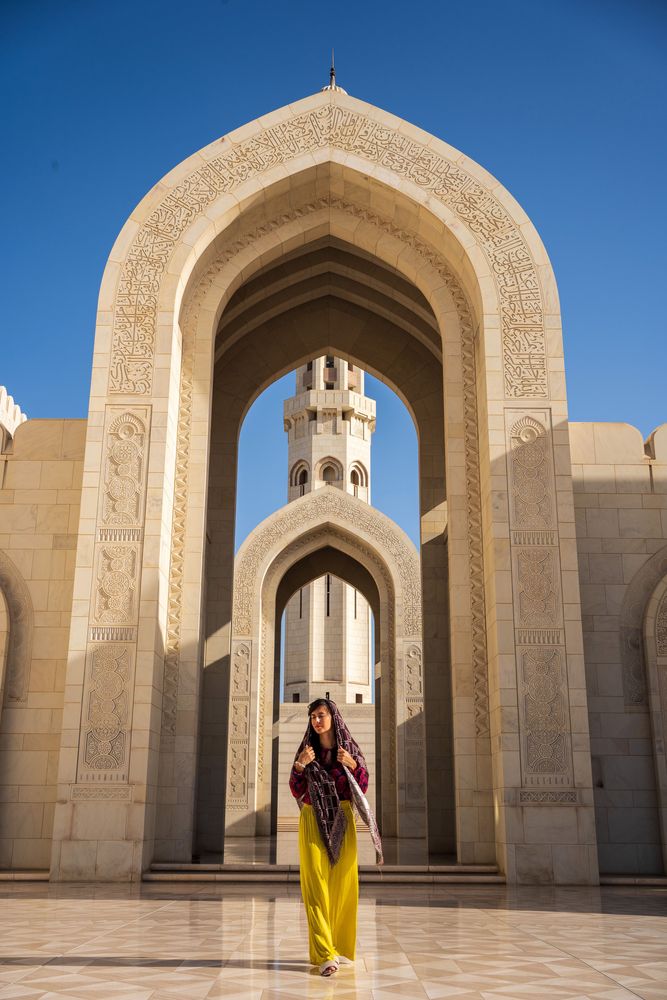 sultan qaboos mosquee oman mascate muscat