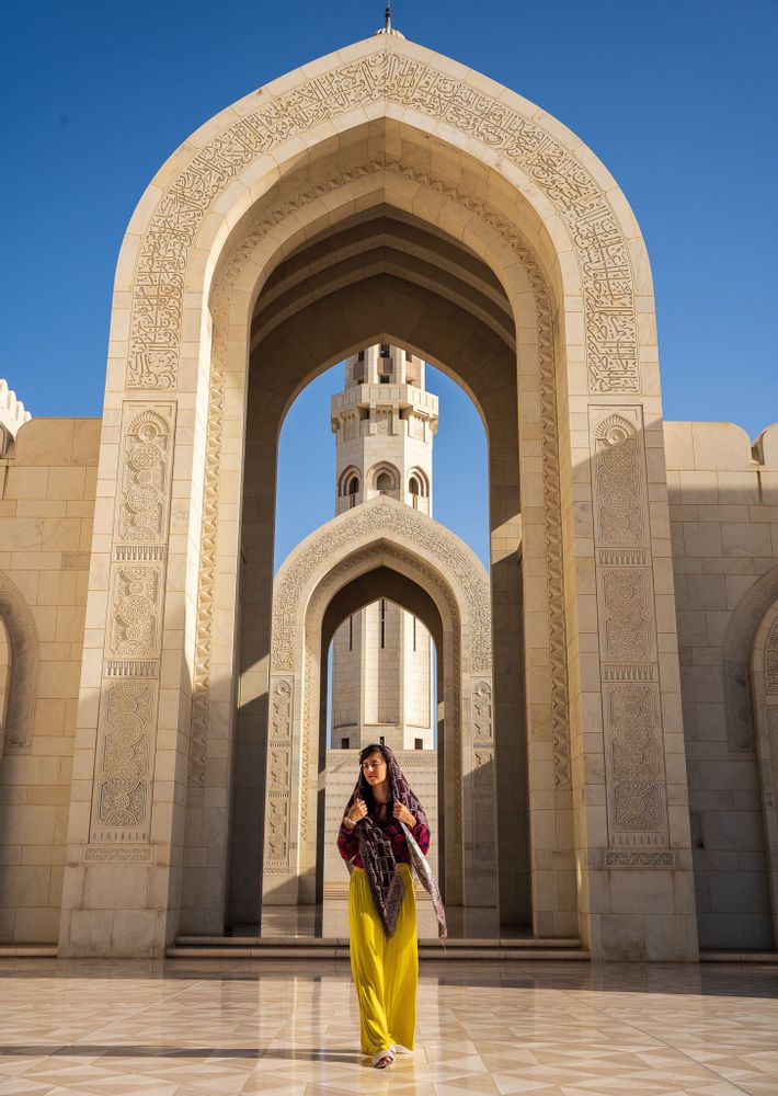 sultan qaboos mosquée Mascate Oman