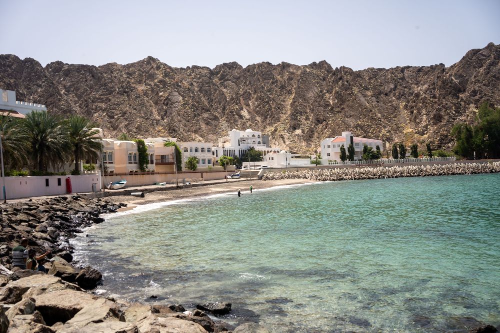 Corniche de Mutrah Mascate Oman