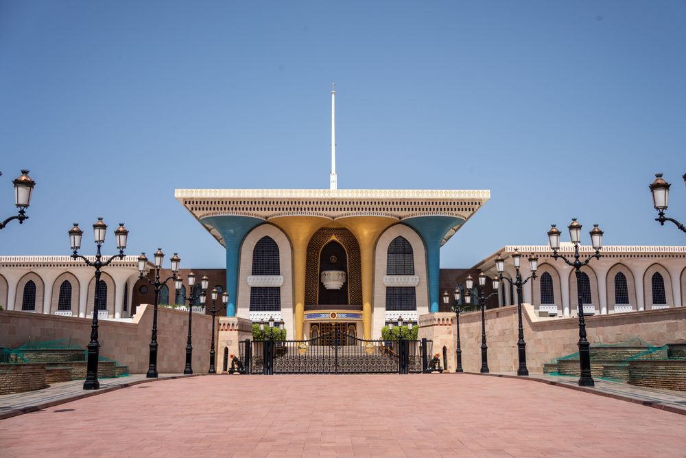 palais du sultan oman mascate