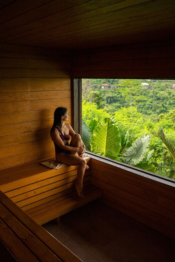 Pemuteran Bali Sumberkima Hill Hôtel spa sauna