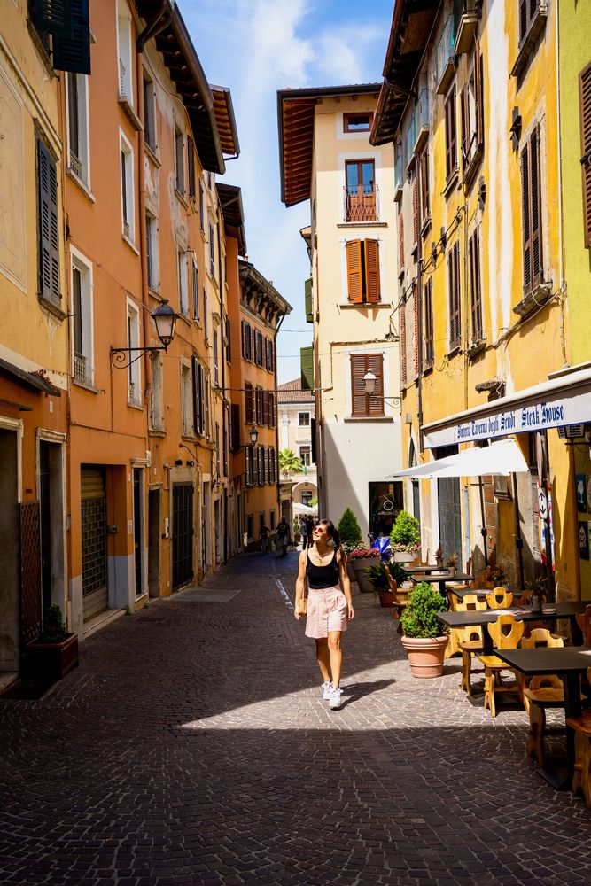 ruelle itinéraire lac de garde italie