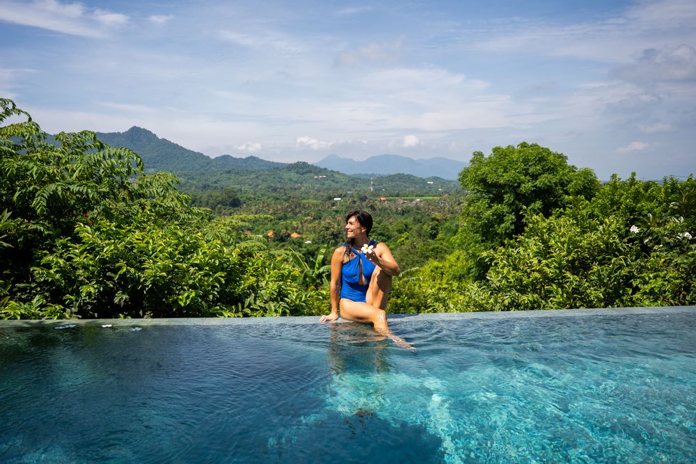 Pemuteran Bali Sumberkima Hill Hôtel Piscine 
