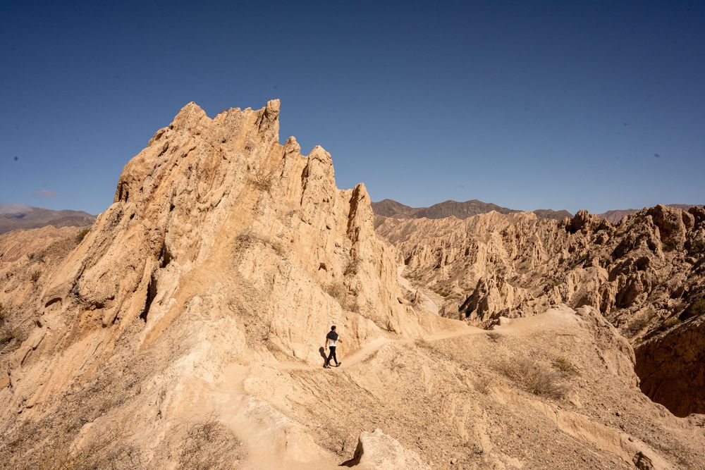 Falaises blanches Que faire autour de Salta Nord de l'Argentine ? Itinéraire, road-trip, paysages - boucle sud