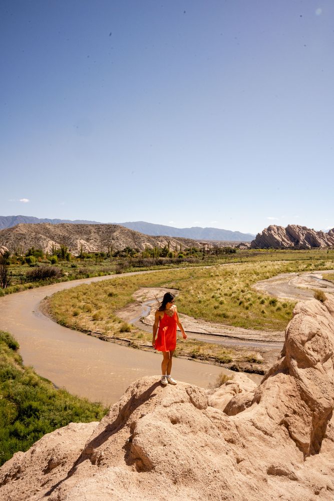 Falaises rivières - Que faire autour de Salta Argentine ? Itinéraire, road-trip, paysages