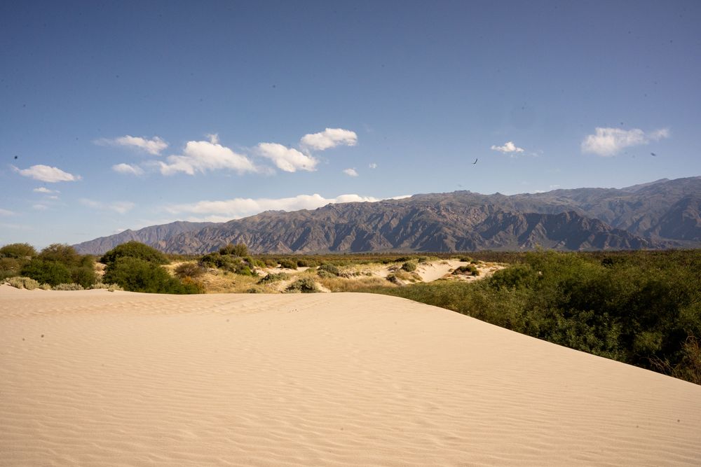 Dunes de sable - Que faire autour de Salta Nord de l'Argentine ? Itinéraire, road-trip, paysages - boucle sud