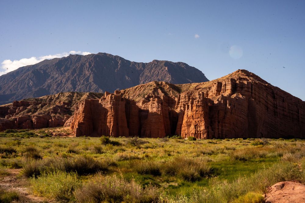Falaises ocres Que faire autour de Salta Nord de l'Argentine ? Itinéraire, road-trip, paysages - boucle sud