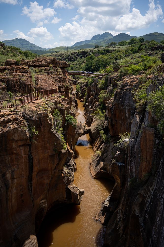 Bourke's Luck Potholes Road-trip Blyde River Canyon Graskop Panorama Road Itinéraire Afrique du Sud 