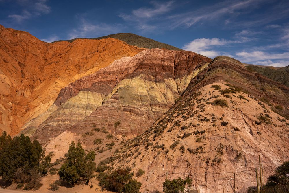 Falaise colorée Que faire autour de Salta Nord de l'Argentine ? Itinéraire, road-trip, paysages - boucle nord