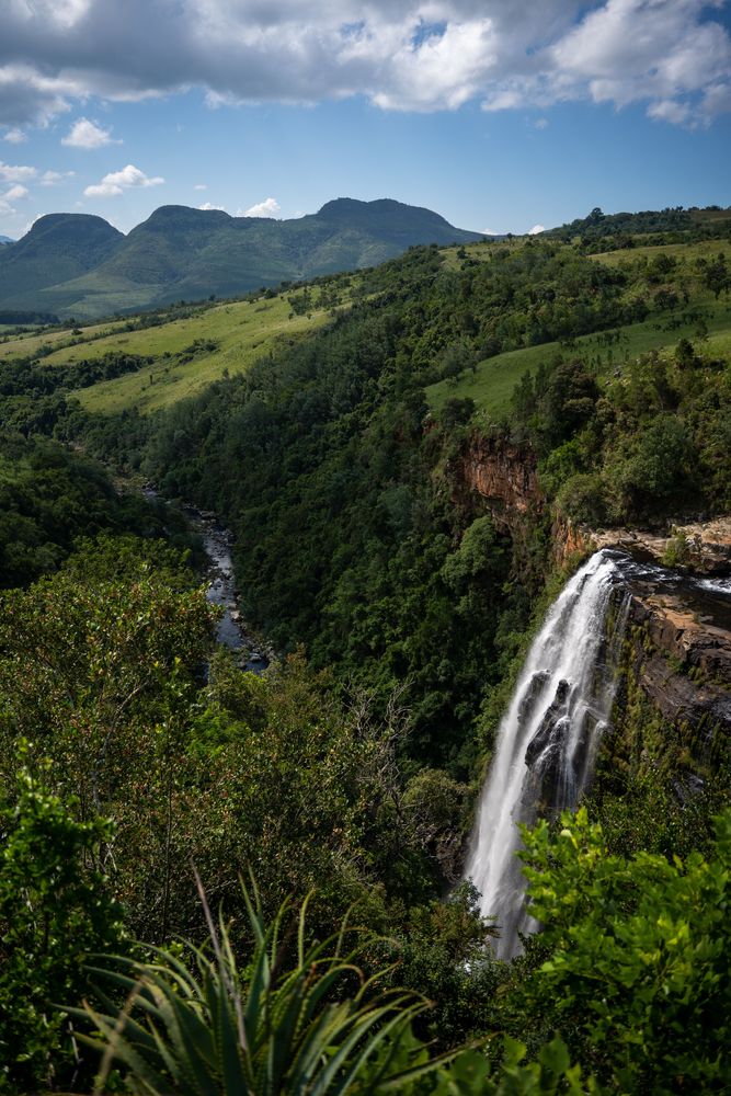 cascade Lisbon's Falls Lisbon Falls Road-trip Blyde River Canyon Graskop Panorama Road Itinéraire Afrique du Sud 