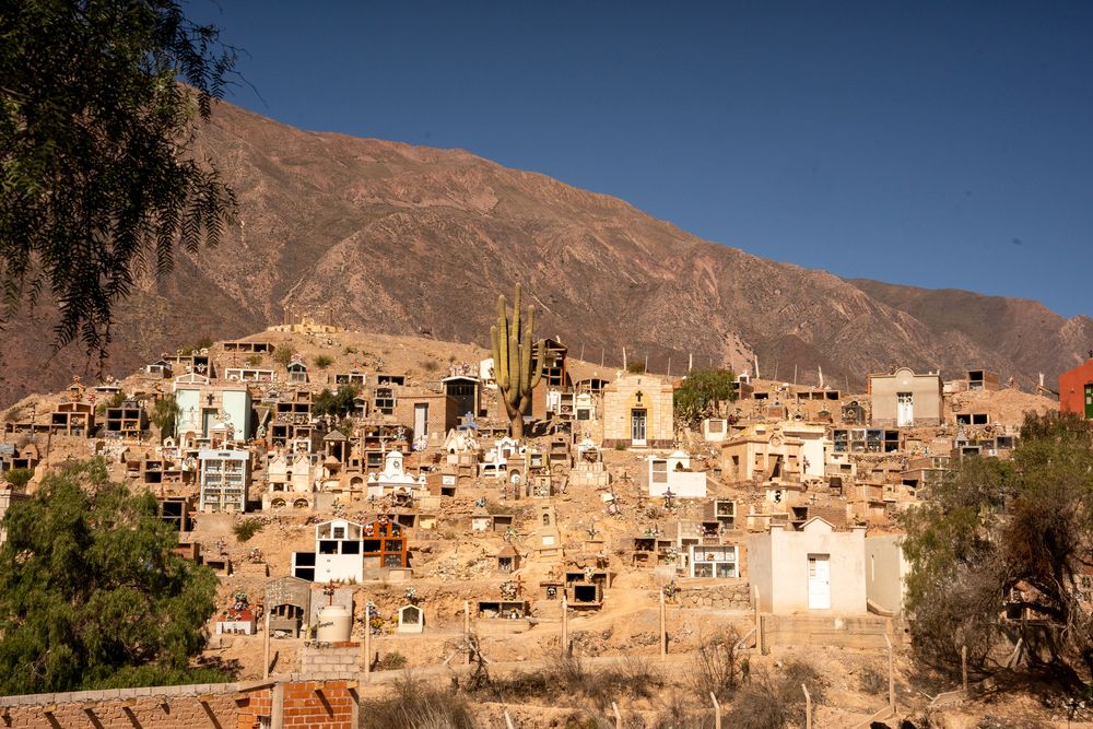 Cimetière - Que faire autour de Salta Nord de l'Argentine ? Itinéraire, road-trip, paysages - boucle nord