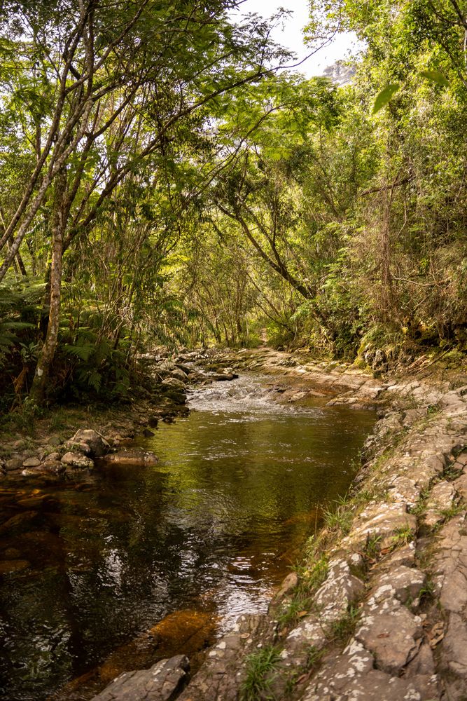 VALE DO PATI trek randonnée Chapada Diamantina brésil rivière