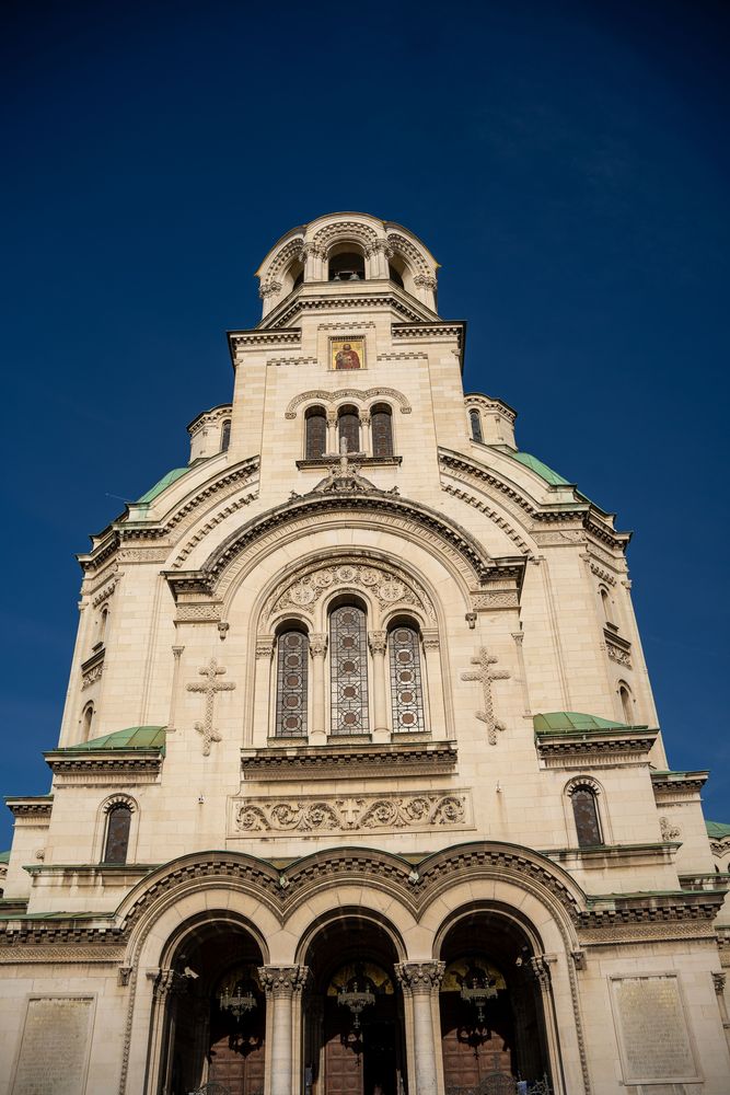 Cathédrale Alexandre Nevsky à Sofia en Bulgarie 