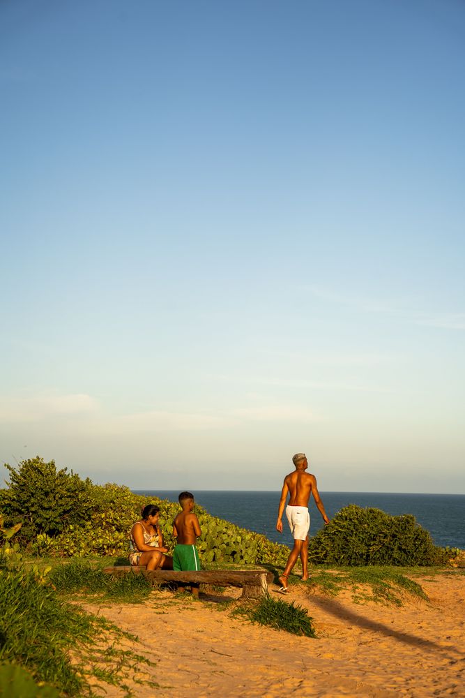 Morro Branco au Brésil dans le Nordeste