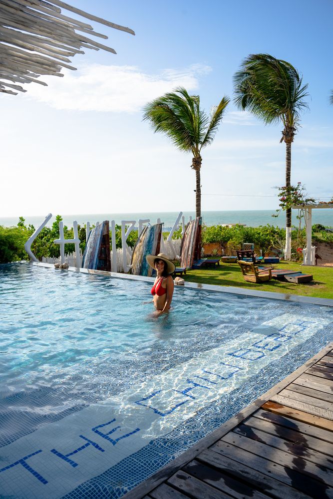 hôtel bord de mer Jericoacoara chili beach brésil