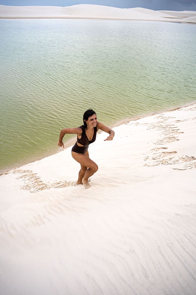 Laguna bonita Lençóis Maranhenses Brésil Nordeste basse saison
