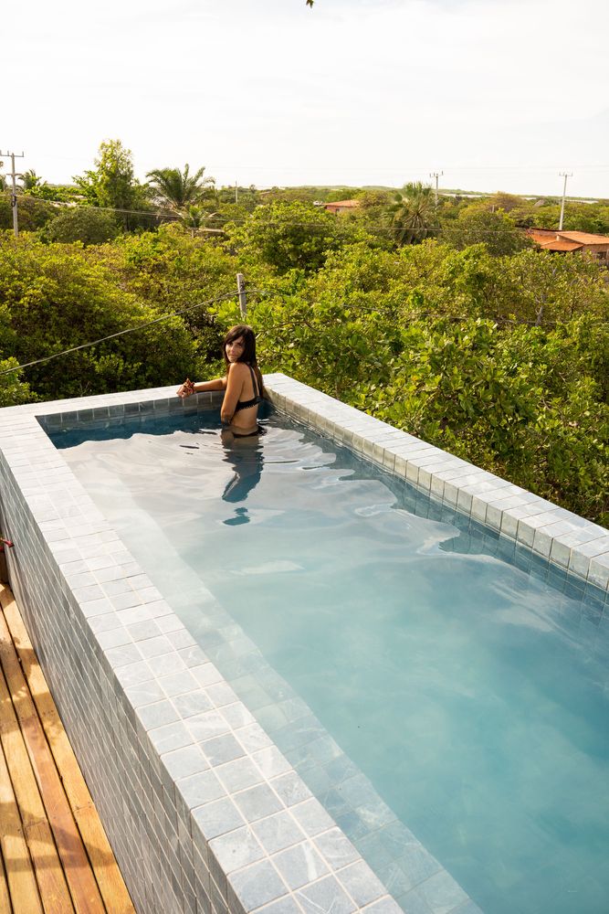 Atins Sky Atins Hôtel Piscine sur le toit Lençois Brésil