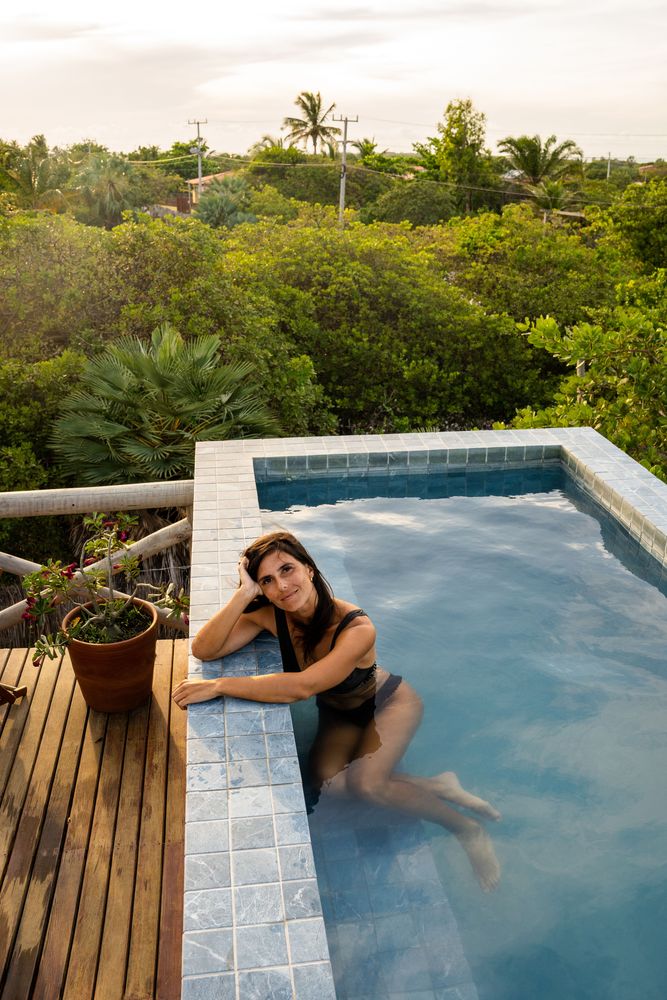 Atins Sky Atins Hôtel Piscine sur le toit Lençois Brésil