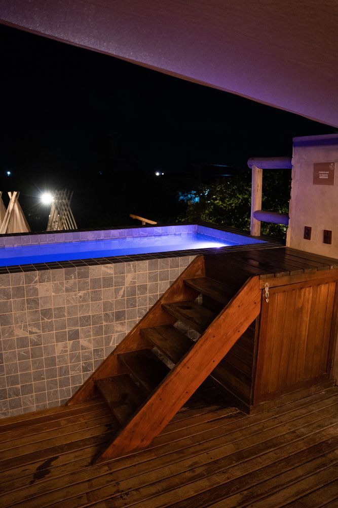 Atins Sky Atins Hôtel Piscine sur le toit Lençóis Maranhenses Brésil