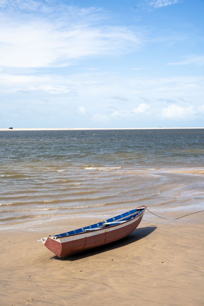 barque Atins Lençóis Maranhenses Brésil
