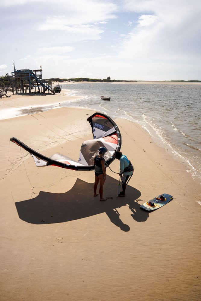 Atins Kitesurf Brésil Nordeste Lençóis Maranhenses Plus bel endroit du Brésil pour faire du kitesurf