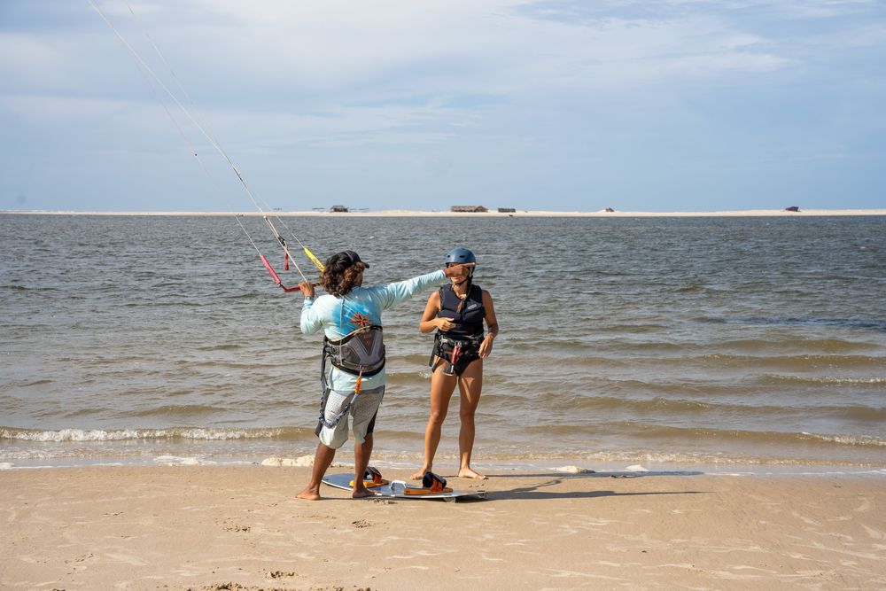 Atins Kitesurf Brésil Nordeste Lençóis Maranhenses Plus bel endroit du Brésil pour faire du kitesurf