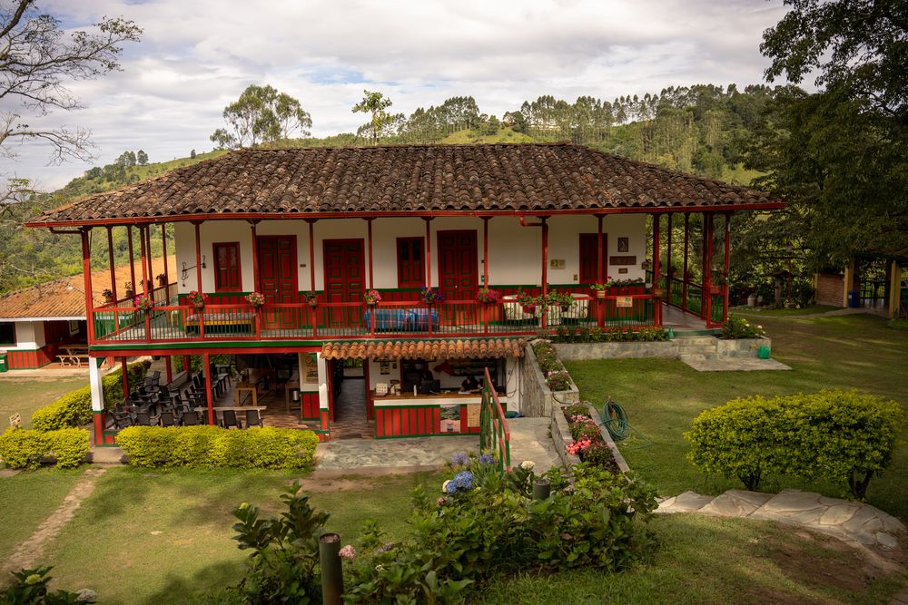 Finca de café - Salento Trek Randonnée de la Vallée de Cocora Colombie
