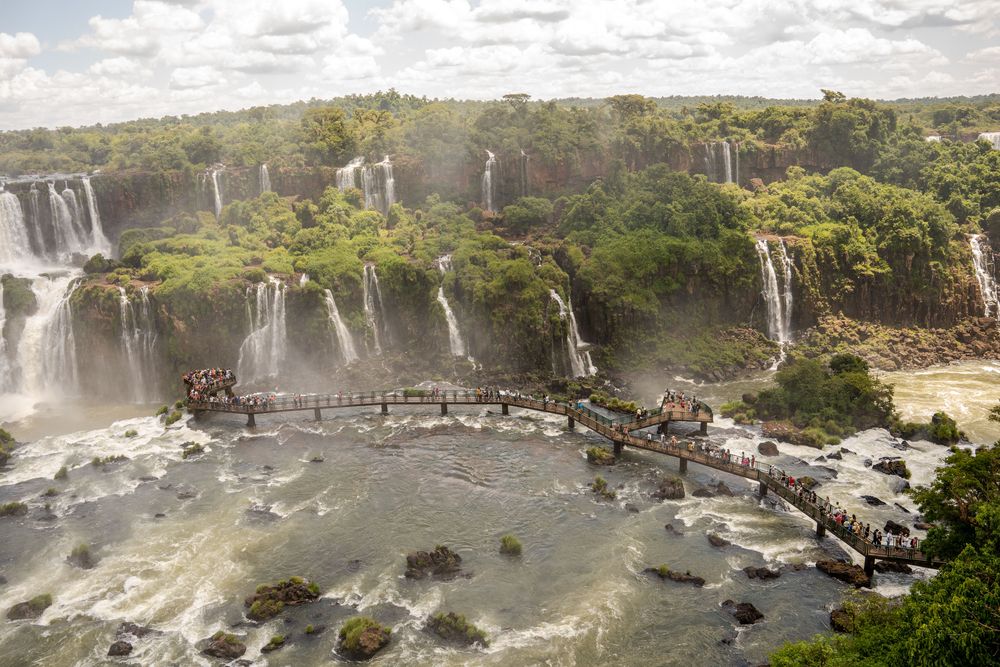 Chutes d'Iguazu cascades Brésil
