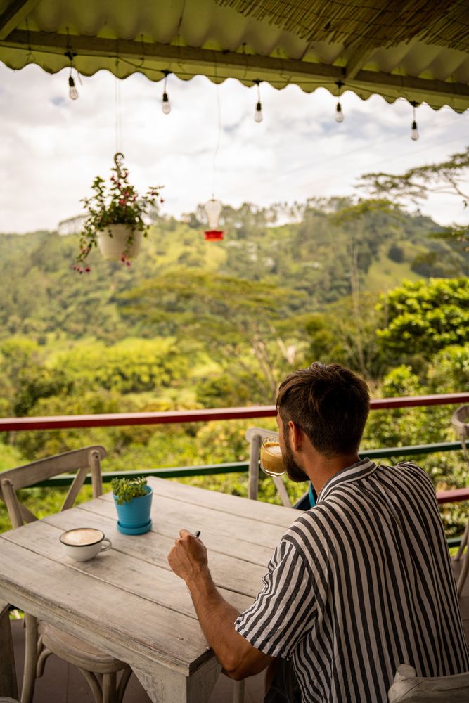 Finca de Café Salento Trek Randonnée de la Vallée de Cocora Colombie
