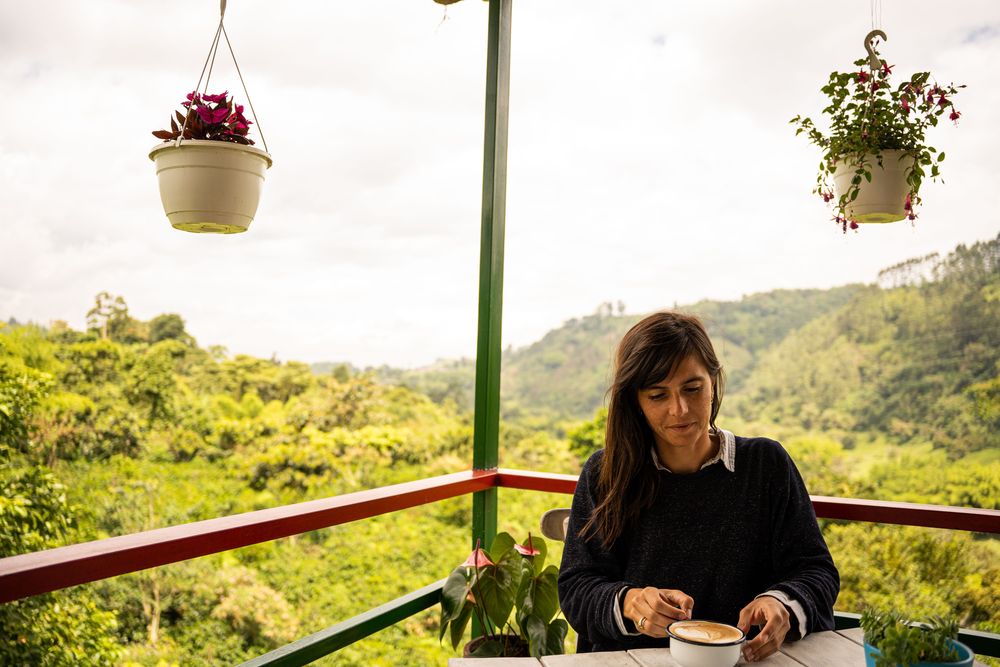 Finca de café Salento Trek Randonnée de la Vallée de Cocora Colombie