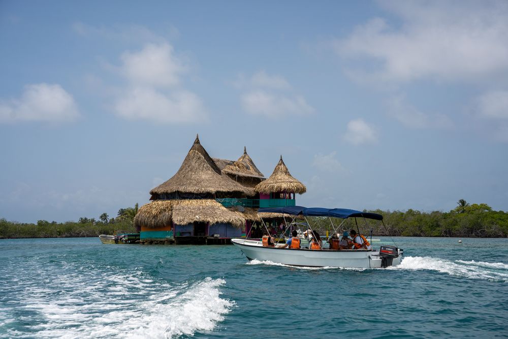 Hotel Casa en el Agua Carthagène Tintinpan Mucura Island Colombie
