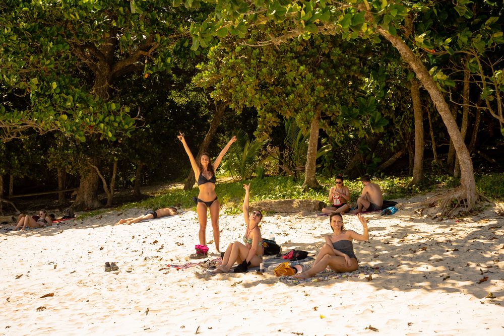 Ilha Grande Brésil plage de lopes mendes