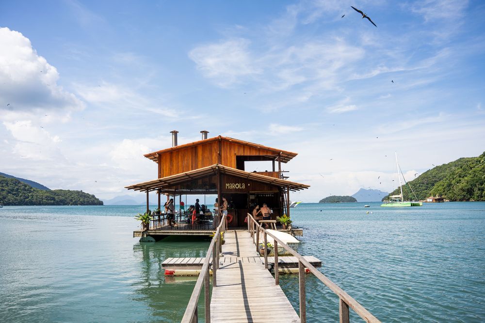 Ilha Grande Brésil restaurant marola