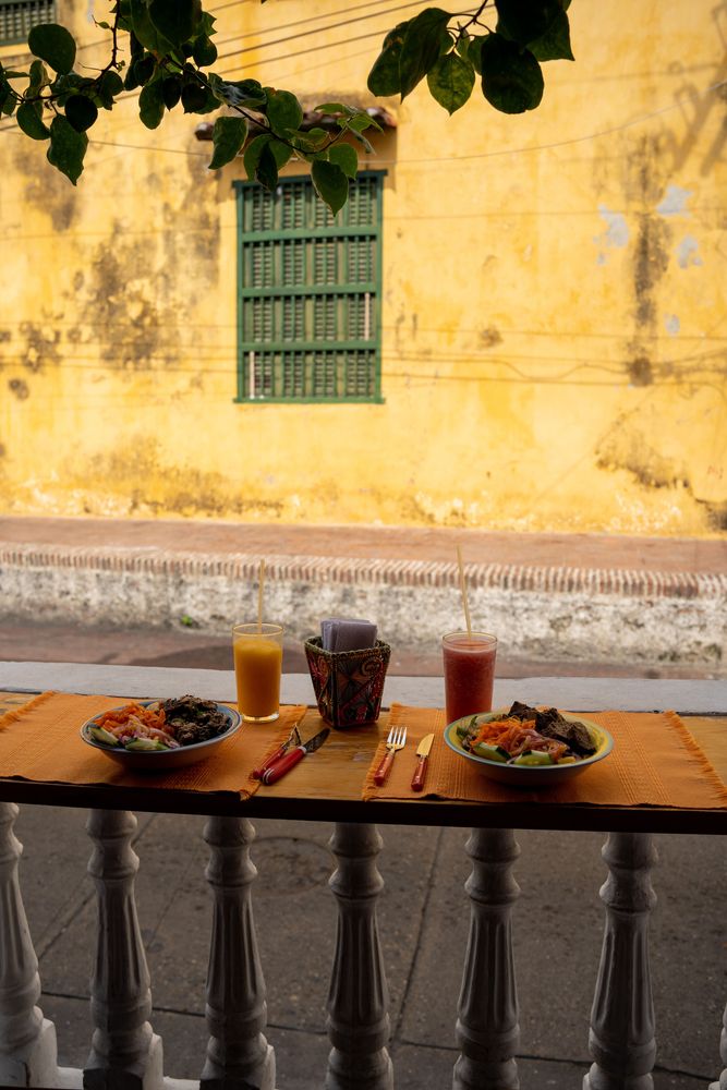 Bololo restaurant - Carthagène des Indes Colombie