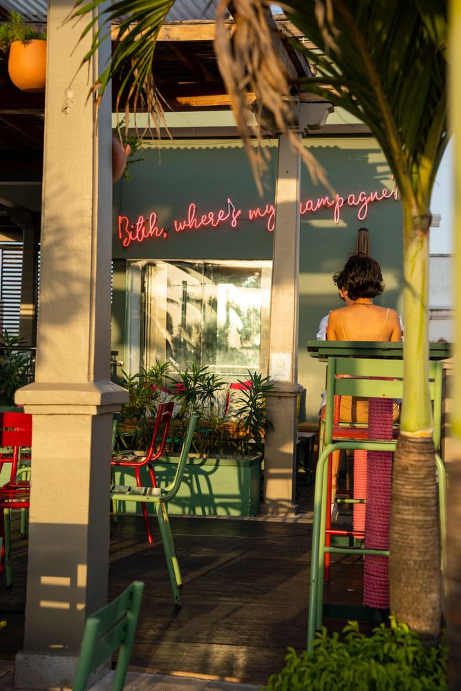 Bar rooftop Carthagène Colombie